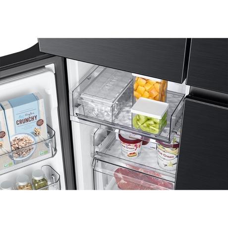 Samsung 650 L Side by Side Refrigerator, Black Caviar, RF65DG90BDSG-5