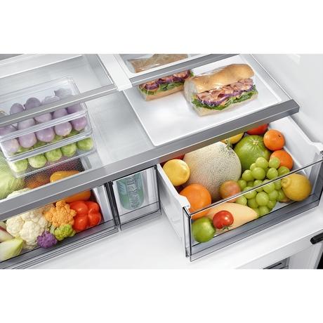 Samsung 650 L Side by Side Refrigerator, Black Caviar, RF65DG90BDSG-7