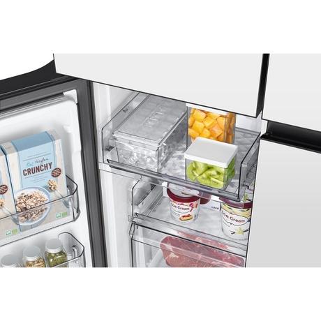 Samsung 650 L Side by Side Refrigerator, White, RF65DB90BD12-5