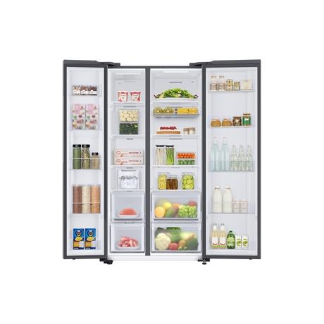 Samsung 653 L Side by Side Refrigerator, White, RS76CB81A312-4