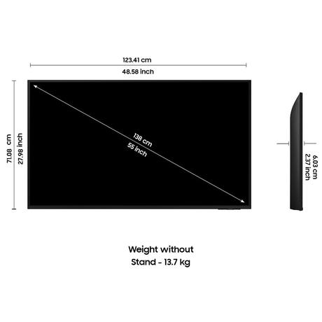 Samsung 138 cm (55 Inch) 4K Ultra HD Smart TV (UA55DUE70BKLXL, Black)-3