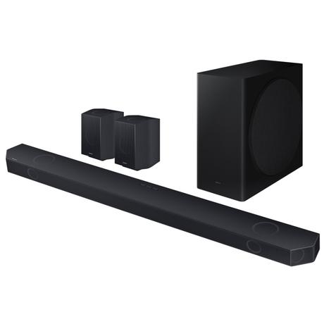 Samsung 540 W 9.1.4 ch (HW-Q930D/XL) Wireless Dolby Atmos Soundbar with Subwoofer, Center/Up/Side Firing Speakers, Surround Sound, Alexa Built-in, AirPlay2, Wi-Fi, Bluetooth, HDMI (Titan Black)-2