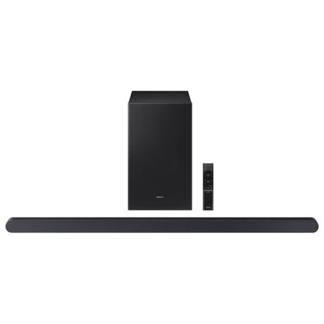 Samsung 250 W 3.1 ch (HW-S700D/XL) Wireless Dolby Atmos True HD Soundbar with Wireless Subwoofer, Center Firing Speakers, Surround Sound, DTS Virtual:X, AirPlay2, Wi-Fi, Bluetooth, HDMI (Titan Black)-0