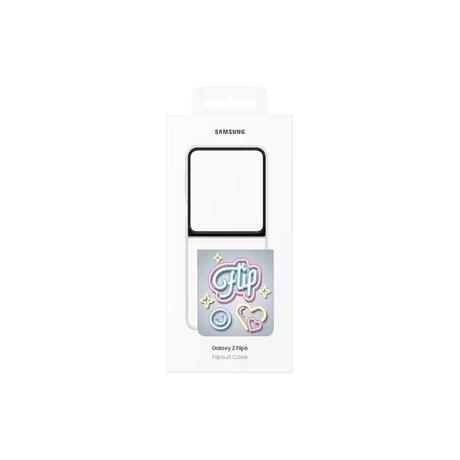 Samsung Galaxy Z Flip6 Flipsuit Case, Neon Card, Grey-6