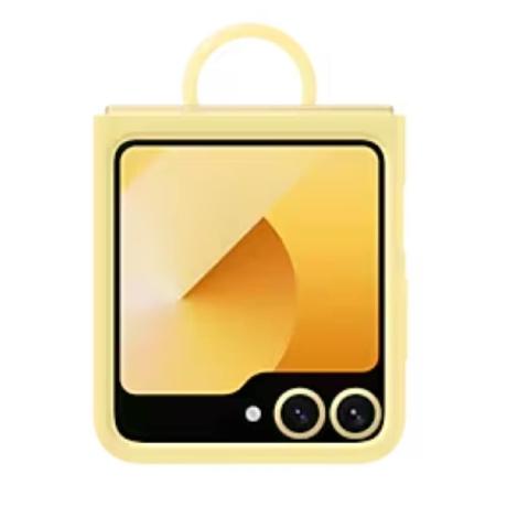 Buy Samsung Galaxy Z Flip6 Silicone Case, Yellow at Reliance Digital