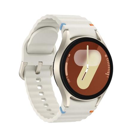 Samsung Galaxy Watch 7 40 mm Bluetooth + LTE Smart Watch, 3nm Processor, Dual GPS, Sapphire Glass & Armour Aluminum, 5ATM & IP68, HR, SpO2, BP & ECG Monitor, Cream, SM-L305FZEAINS-7