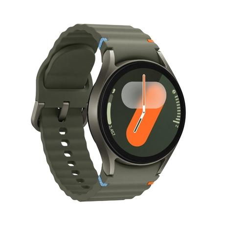 Samsung Galaxy Watch 7 40 mm Bluetooth + LTE Smart Watch, 3nm Processor, Dual GPS, Sapphire Glass & Armour Aluminum, 5ATM & IP68, HR, SpO2, BP & ECG Monitor, Green, SM-L305FZGAINS-7