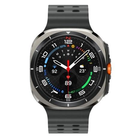 Samsung Galaxy Watch Ultra Smart Watch, Upto 100 H battery, 3nm Processor, Dual GPS, Quick Button/Siren, Sapphire Glass & Titanium, 10ATM & IP68, BP & ECG Monitor, Energy Score & AGEs,Titanium Silver, SM-L705FZTAINS-6