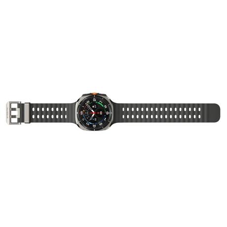 Samsung Galaxy Watch Ultra Smart Watch, Upto 100 H battery, 3nm Processor, Dual GPS, Quick Button/Siren, Sapphire Glass & Titanium, 10ATM & IP68, BP & ECG Monitor, Energy Score & AGEs,Titanium Silver, SM-L705FZTAINS-8