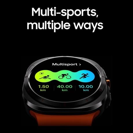 Samsung Galaxy Watch Ultra Smart Watch, Upto 100 H battery, 3nm Processor, Dual GPS, Quick Button/Siren, Sapphire Glass & Titanium, 10ATM & IP68, BP & ECG Monitor, Energy Score & AGEs, Titanium White, SM-L705FZWAINS-4