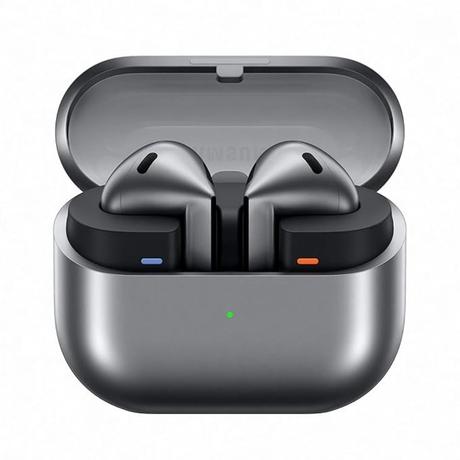 Samsung Galaxy in Ear Buds 3 (Gray) with Galaxy AI Powered Real-Time Interpreter, 24-Bit Hi-Fi Audio, Up to 36 H Battery, IP57 Gray-0