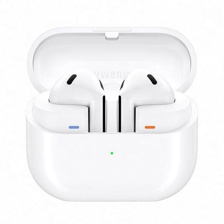 Samsung Galaxy in Ear Buds 3 (White) with Galaxy AI Powered Real-Time Interpreter, 24-Bit Hi-Fi Audio, Up to 36 H Battery, IP57 White-0