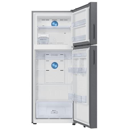 Samsung 419 L 2 Star Frost Free Double Door Refrigerator, Ez Clean Steel - Real Stainless, RT45DG6A2BSLHL-3