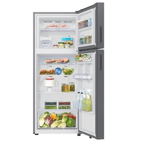 Samsung 419 L 2 Star Frost Free Double Door Refrigerator, Ez Clean Steel - Real Stainless, RT45DG6A2BSLHL-4