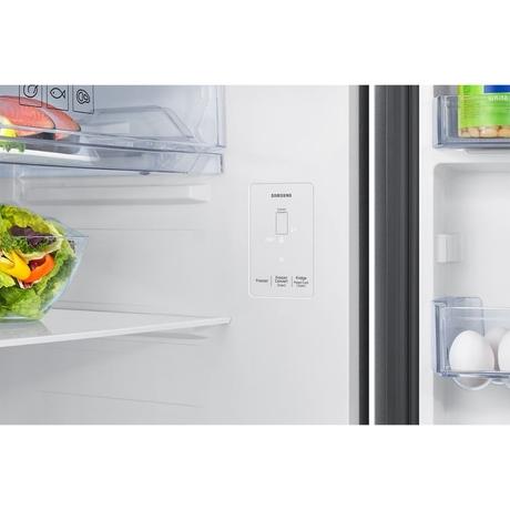 Samsung 419 L 2 Star Frost Free Double Door Refrigerator, Ez Clean Steel - Real Stainless, RT45DG6A2BSLHL-5