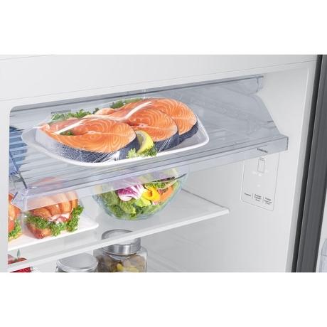 Samsung 419 L 2 Star Frost Free Double Door Refrigerator, Ez Clean Steel - Real Stainless, RT45DG6A2BSLHL-6