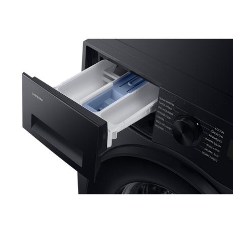 Samsung 12 kg, 5 Series, Front load, SmartThings AI, AI EcoBbubble, AI Energy Mode, Hygiene Steam, Black, 5 Star (WW12DG5B24AB)-6