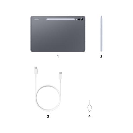Samsung Tab S10+ 31.49 cm (12.4 inch) WiFi + 5G Tablet with S-Pen, 12 GB RAM, 256 GB, Gray, X826BA-7