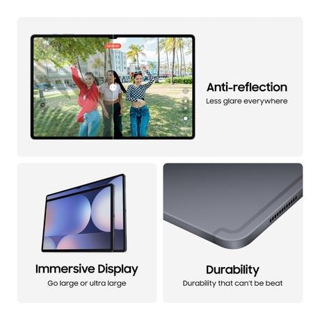 Samsung Tab S10U 37.08 cm (14.6 inch) WiFi + 5G Tablet with S-Pen, 12 GB RAM, 256 GB, Gray, X926BA-5