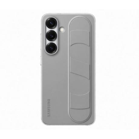 Samsung Galaxy S25 Standing Grip Mobile Case, Grey-0