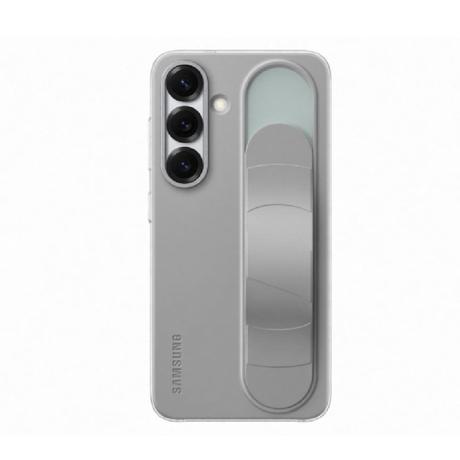 Samsung Galaxy S25 Standing Grip Mobile Case, Grey-2