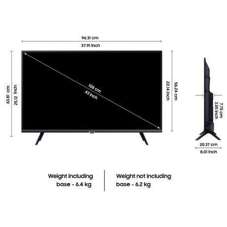 Samsung 108 cm (43 inches) Full HD Smart LED TV, UA43F5500FUXXL, Black-4