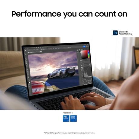 Samsung Galaxy Book4 NP750XGK-LG7IN Notebook Laptop (Intel Core 5 Processor 120U/16 GB/512 GB/Intel Iris XE Graphics/Windows 11 Home/MS Office Home & Student 2024/LCD), 39.62 cm - 15.6 inch, Grey-2