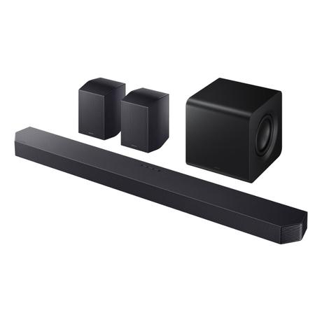 Samsung 580 W True 9.1.4 ch Full Surround Soundbar with Wireless Dolby Atmos, Center-Up-Side-Front Wide-firing Speakers, Alexa, Wi-Fi, HDMI ARC, Optical In, Bluetooth (HW-Q930F/XL, Titan Black)-1