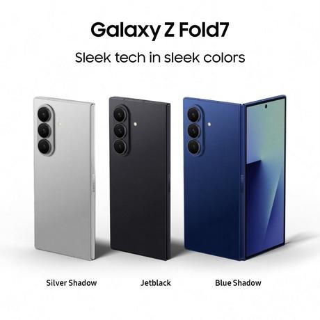 Samsung Galaxy Z Fold7 5G 256 GB, 12 GB RAM, Silver Shadow, Mobile Phone-2