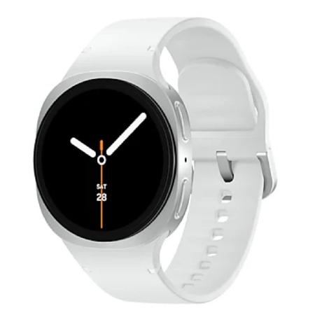Samsung Galaxy Watch 8 44 mm LTE Smart Watch, Silver, L335F-0