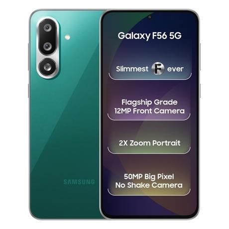 Samsung Galaxy F56 5G 256 GB, 8 GB RAM, Green, Mobile Phone-0
