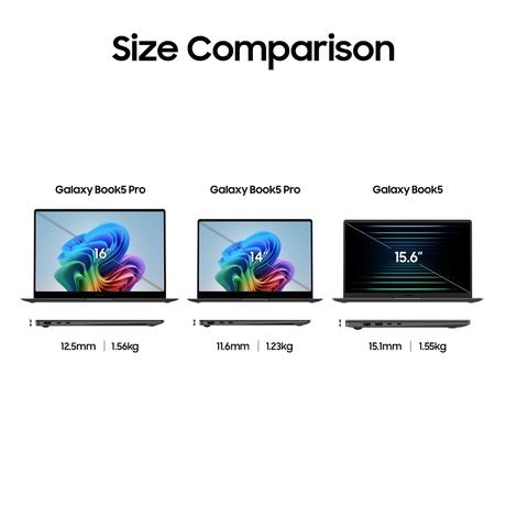 Samsung Galaxy Book5 NP750XHD-KD1IN Standard Laptop (AI enabled Intel Core Ultra 5 225U/16 GB/512 GB/Intel Graphics/Windows 11 Home/MS Office Home & Student 2024, Galaxy Ecosystem Apps/Full HD), 39.62 cm - 15.6 inch, Gray-6