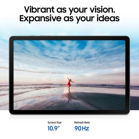 Samsung Galaxy Tab S10 Lite 27.70 cm (10.9 Inch) Wi-Fi + 5G Tablet with S-Pen, 6 GB RAM, 128 GB, Red, SM-X406BZRAINU-2