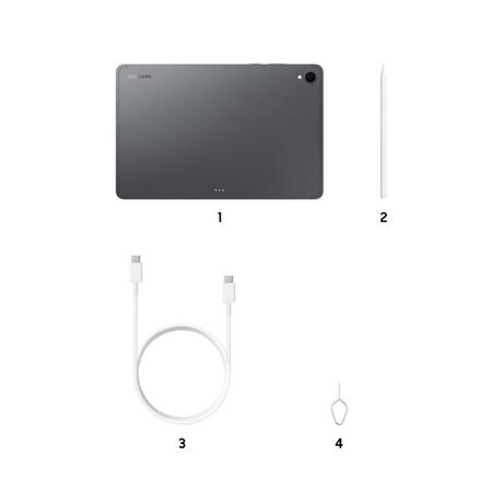 Samsung Tablet S11 27.94 cm (11 Inch) Wi-Fi + 5G Tablet with S-Pen, 12 GB RAM, 128 GB, Gray, SM-X736BZAAINU-7