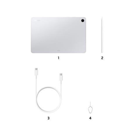 Samsung Tablet S11 27.94 cm (11 Inch) Wi-Fi + 5G Tablet with S-Pen, 12 GB RAM, 256 GB, Silver, SM-X736BZSEINU-6