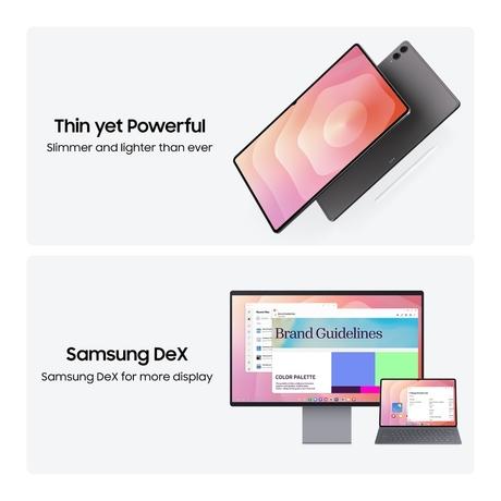 Samsung Tablet S11 Ultra 37.08 cm (14.6 Inch) Wi-Fi Tablet with S-Pen, 12 GB RAM, 256 GB, Gray, SM-X930NZAAINU-1