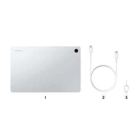 Samsung Tablet A11+ 27.94 cm (11 Inch) Wi-Fi Tablet, 8 GB RAM, 256 GB, Silver, SM-X230NZSEINS-8