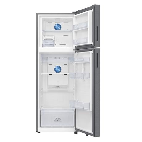 Samsung 350 Litres 3 Star Frost Free Double Door Refrigerator, Real Stainless, RT38DG5A4DSLHL-3