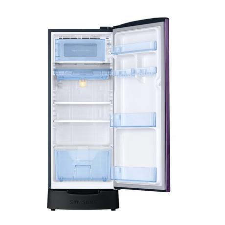Samsung 183 L 3 Star Direct Cool Single Door Refrigerator, RR20H1823WB, Wild Lily Blue, Base Stand, Bar Handle-4