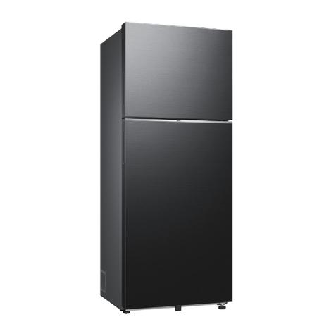 Samsung 419 L 3 Star 5-in-1 Convertible Frost Free Double Door Refrigerator, RT45HG6A43BXHL, Luxe Black-1