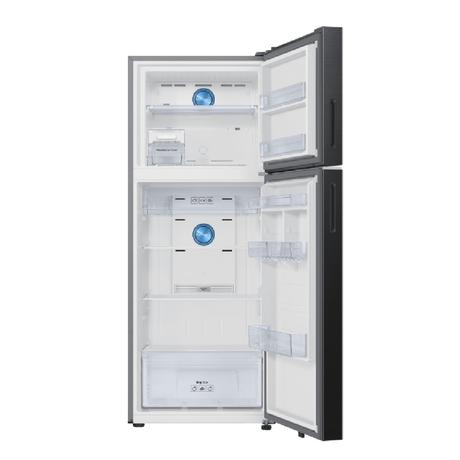 Samsung 419 L 3 Star 5-in-1 Convertible Frost Free Double Door Refrigerator, RT45HG6A43BXHL, Luxe Black-3