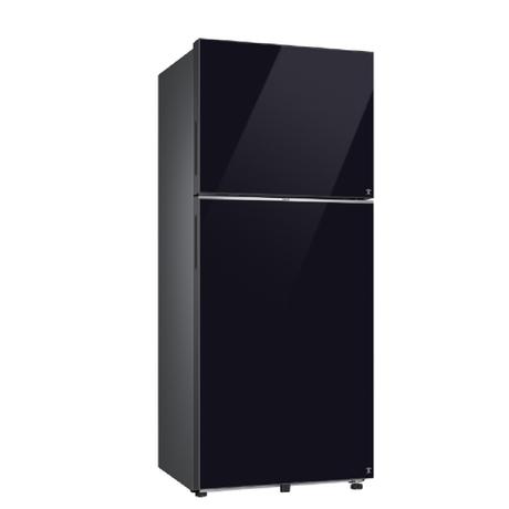 Samsung 396 L 2 Star 5-in-1 Convertible Frost Free Double Door Refrigerator, RT41HB6A4222HL, Black Glass-1