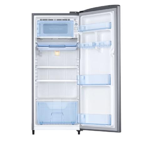 Samsung 183L 3 Star Direct Cool Single Door Refrigerator, RR20H1723S8/HL Elegant Inox, Bar Handle-3