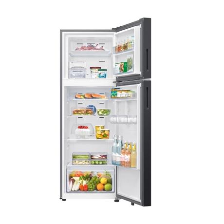 Samsung 350 L 2 Star 5-in-1 Convertible Frost Free Double Door Refrigerator, RT38HG5A42BXHL, Luxe Black-3