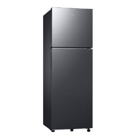 Samsung 256 L 2 Star Frost Free Double Door Refrigerator, Convertible Freezer, RT40H30U2KHL, Luxe Black-1
