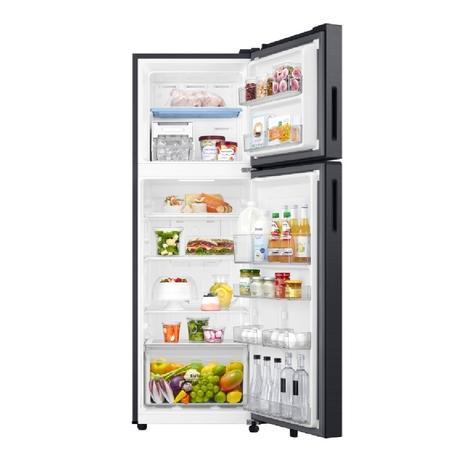 Samsung 256 L 2 Star Frost Free Double Door Refrigerator, Convertible Freezer, RT40H30U2KHL, Luxe Black-4