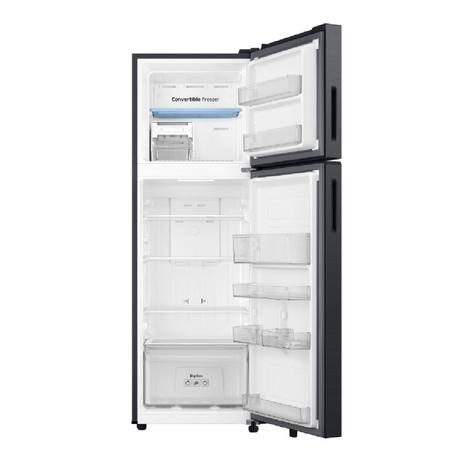 Samsung 256 L 2 Star Frost Free Double Door Refrigerator, Convertible Freezer, RT40H30U2KHL, Luxe Black-5