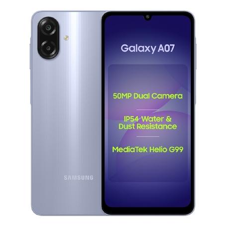Samsung Galaxy A07 4G 64 GB, 4 GB RAM, Violet, Mobile Phone-0