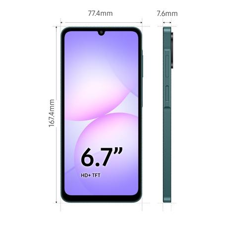 Samsung Galaxy A07 4G 64 GB, 4 GB RAM, Green, Mobile Phone-7