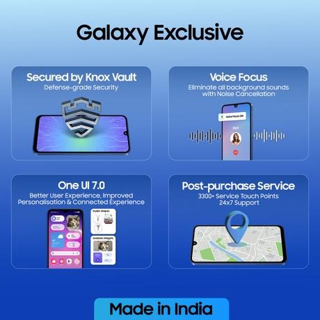 Samsung Galaxy A17 5G 128 GB, 6 GB RAM, Blue, Mobile Phone (Without Travel Adaptor)-13